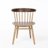Commercial Walnut & Oak Dining Chair
