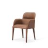 Commercial Grade Leather Dining Chair