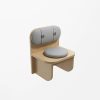 Commercial Grade Wood & Fabric Dining Chair