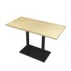 Commercial Grade Wood & Metal Dining Table