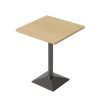 Commercial Grade Square Wood Dining Table