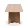 Commercial Grade Oak Wood Conference Table