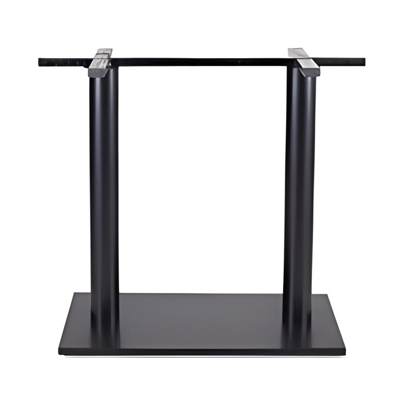 155-557S-2 Steel-Clad Composite Cross-Bracket Table Base