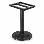 157-710S-3 commercial table base - right-front 45-degree view