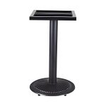 157-710S-3 commercial table base - front product view