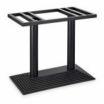 158-402S-2 commercial table base - left-front 45-degree view