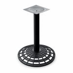 158-566S commercial table base - left-front 45-degree view