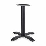 159-204S commercial table base - left-front 45-degree view