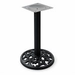 159-713S commercial table base - left-front 45-degree view