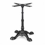 159-717S commercial table base - left-front 45-degree view