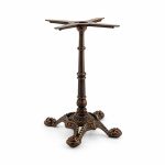 159-718S commercial table base - left-front 45-degree view