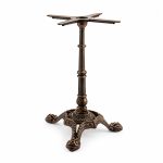 159-718S commercial table base - right-front 45-degree view