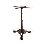 159-718S commercial table base - front product view