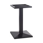 160-821S-3 commercial table base - front product view