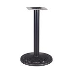 161-823S-1 commercial table base - front product view