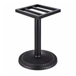 161-823S-3 commercial table base - right-front 45-degree view