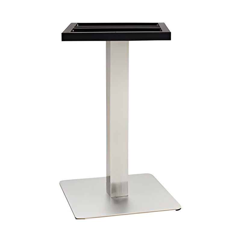 162-213S-3 Stainless Steel-Clad Plate Frame Table Base
