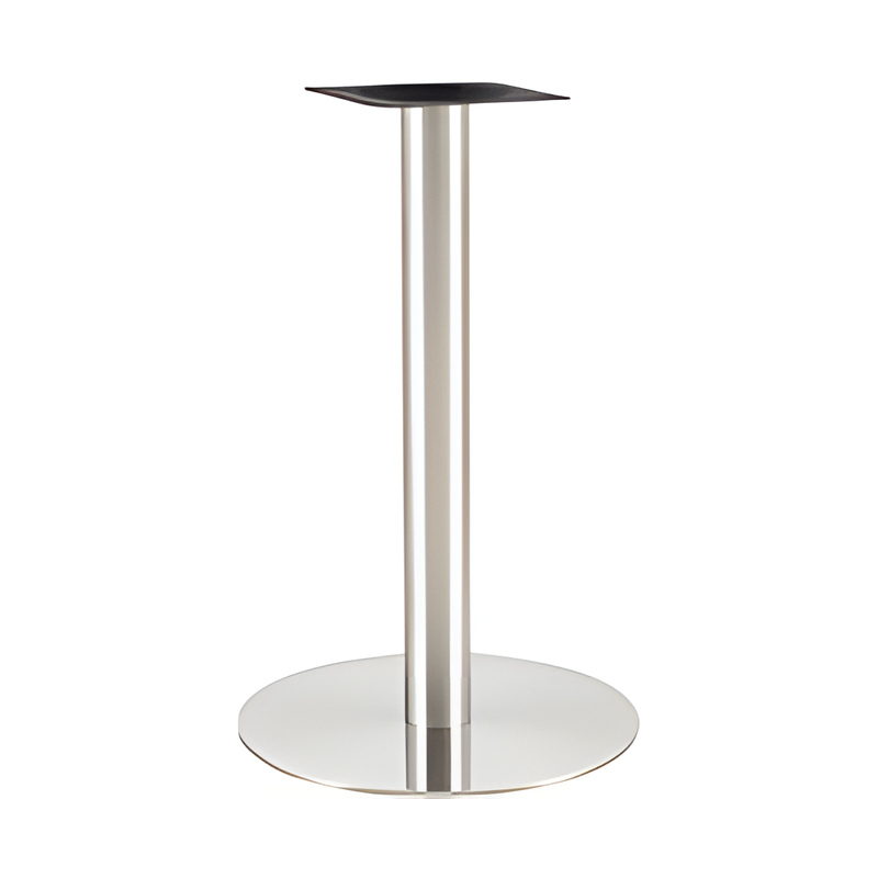 162-215S-1 Stainless Steel-Clad Plate Table Base