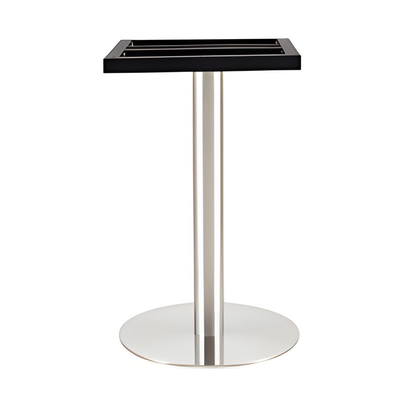 162-215S-3 Stainless Steel-Clad Plate Frame Table Base