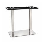 162-219S-3 commercial table base - left-front 45-degree view