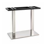 162-219S-3 commercial table base - right-front 45-degree view