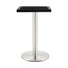 163-571S-3 Stainless Steel-Clad Composite Frame Table Base