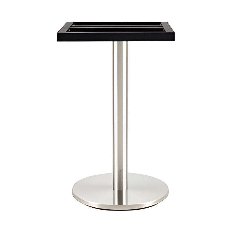 163-571S-3 Stainless Steel-Clad Composite Frame Table Base