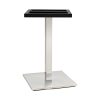 163-721S-3 Stainless Steel-Clad Composite Frame Table Base