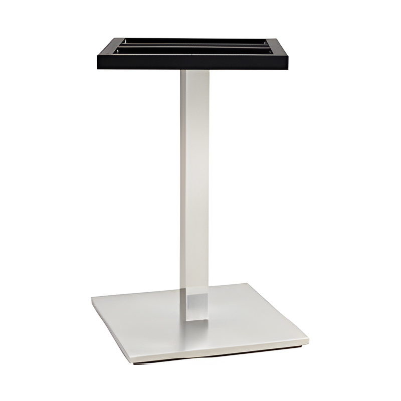 163-721S-3 Stainless Steel-Clad Composite Frame Table Base
