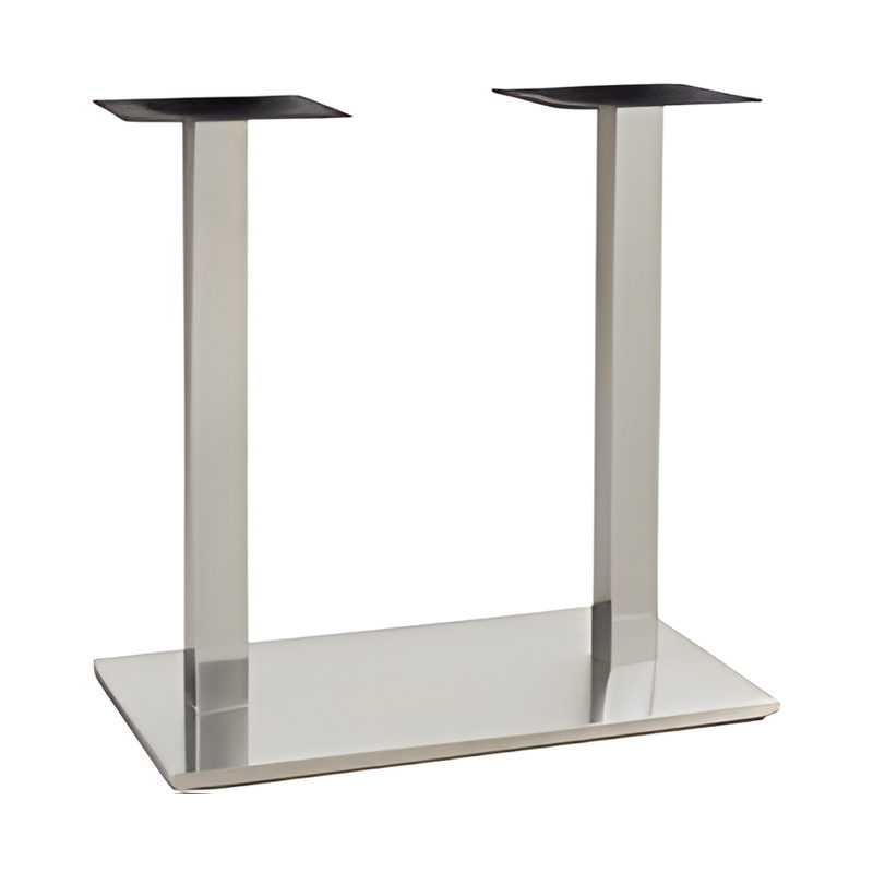 163-722S-1 Stainless Steel-Clad Composite Table Base
