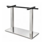 163-722S-2 commercial table base - right-front 45-degree view