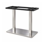 163-722S-3 commercial table base - right-front 45-degree view