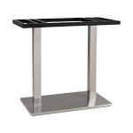 163-722S-3 commercial table base - front product view