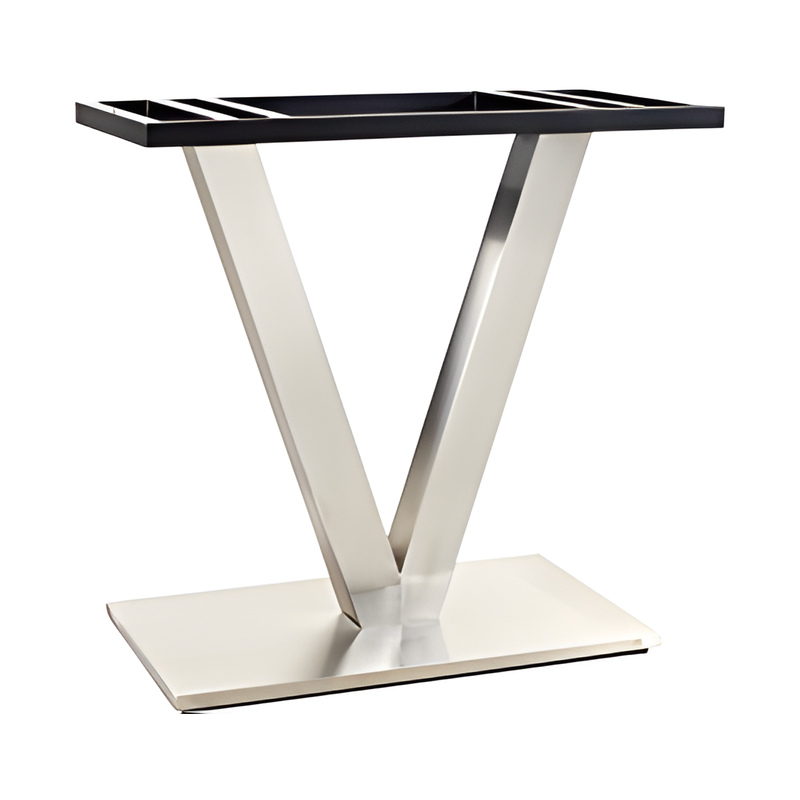 164-577S Stainless Steel-Clad Composite Frame Table Base