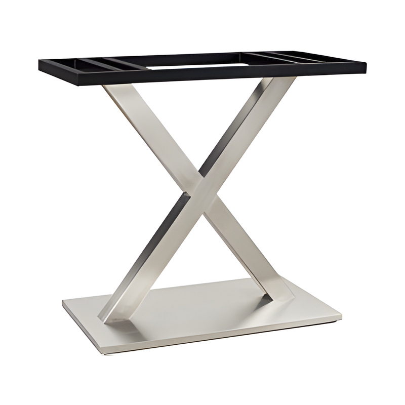 164-578S Stainless Steel-Clad Composite Frame Table Base