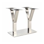 164-826S commercial table base - left-front 45-degree view
