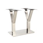 164-826S commercial table base - front product view