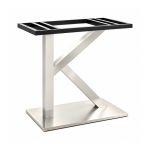 164-827S commercial table base - left-front 45-degree view