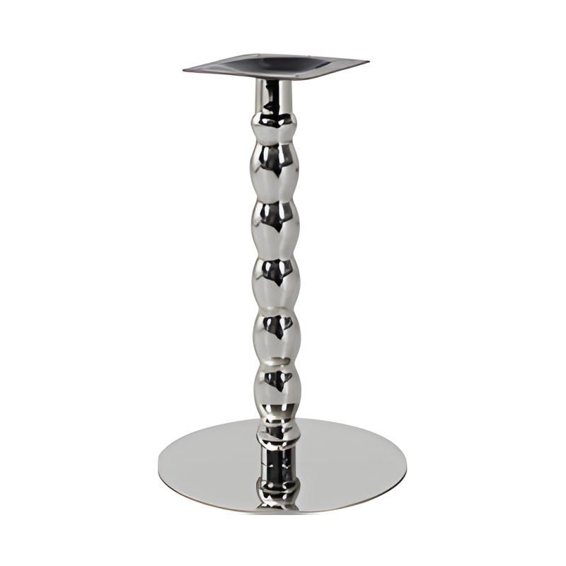 165-831S Stainless Steel-Clad Column Table Base