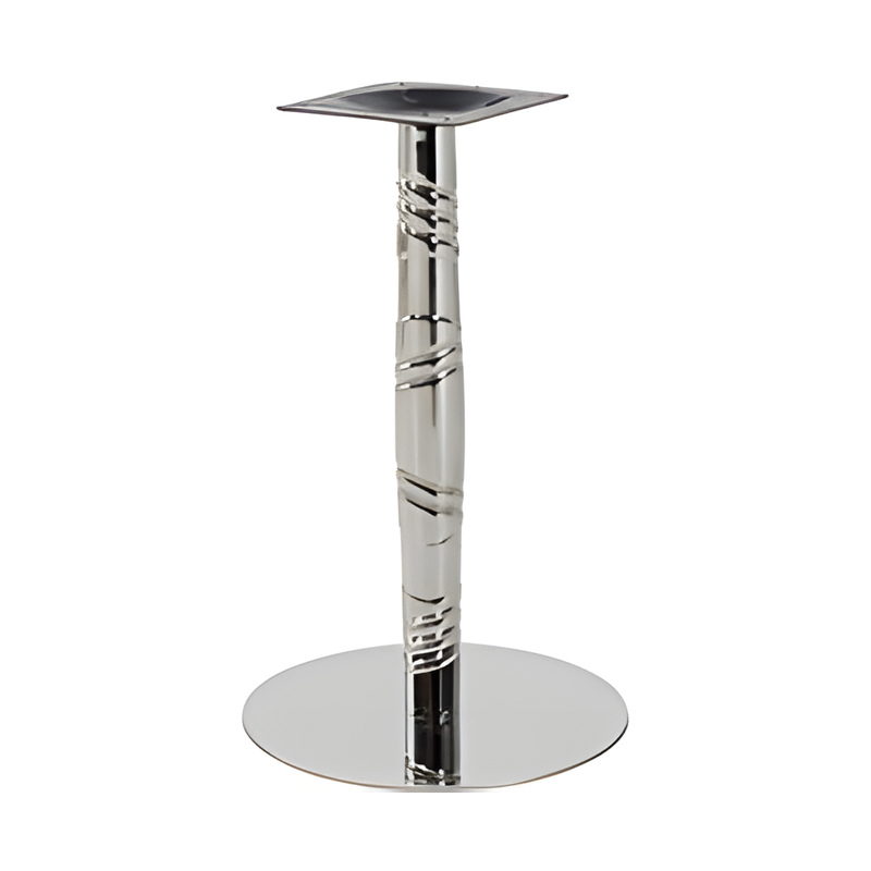 165-832S Stainless Steel-Clad Column Table Base