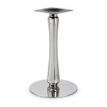 165-833S commercial table base - left-front 45-degree view