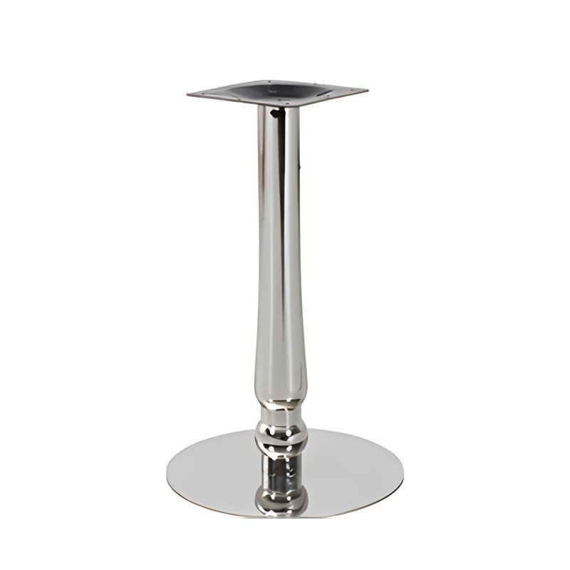 165-835S Stainless Steel-Clad Column Table Base
