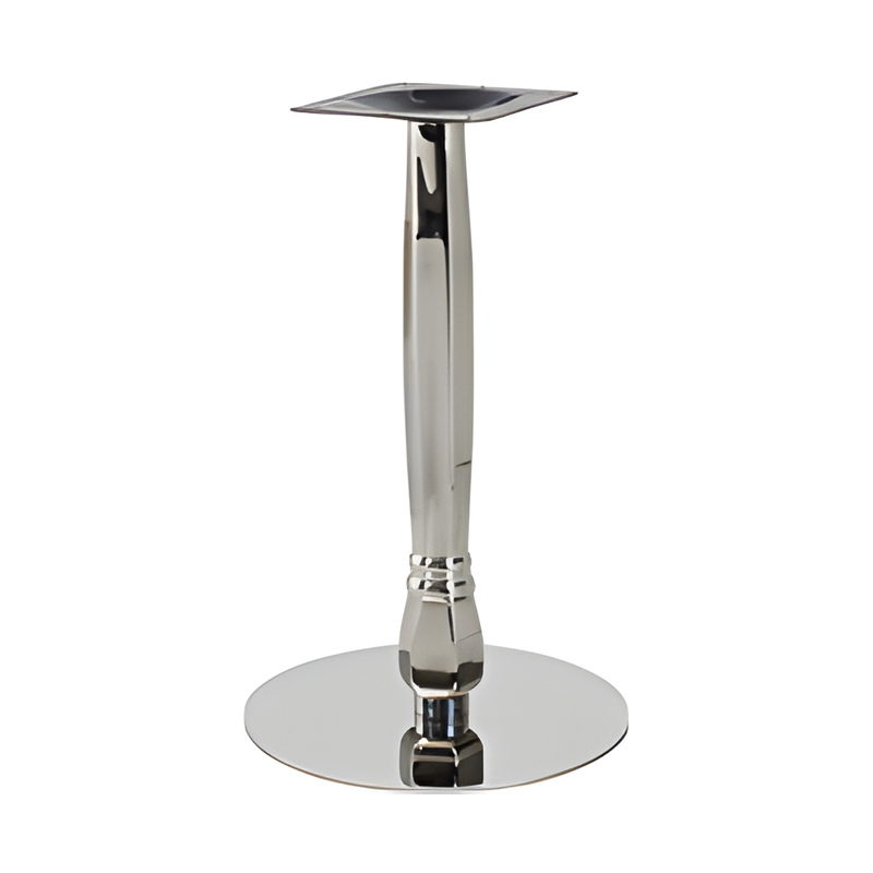165-836S Stainless Steel-Clad Column Table Base