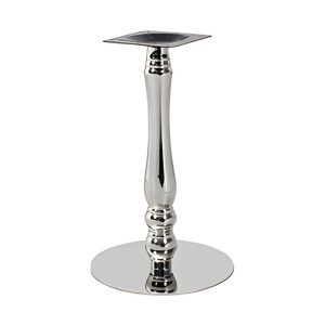 Stainless Steel-Clad Column Table Base