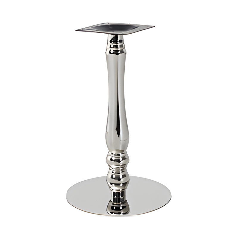 165-837S Stainless Steel-Clad Column Table Base