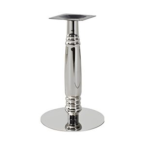 Stainless Steel-Clad Column Table Base