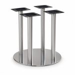 166-719S commercial table base - left-front 45-degree view