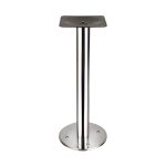166-839S commercial table base - front product view