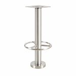 166-840S commercial table base - left-front 45-degree view