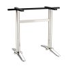 166-842S 304 Stainless Steel Cross-Bracket Table Base